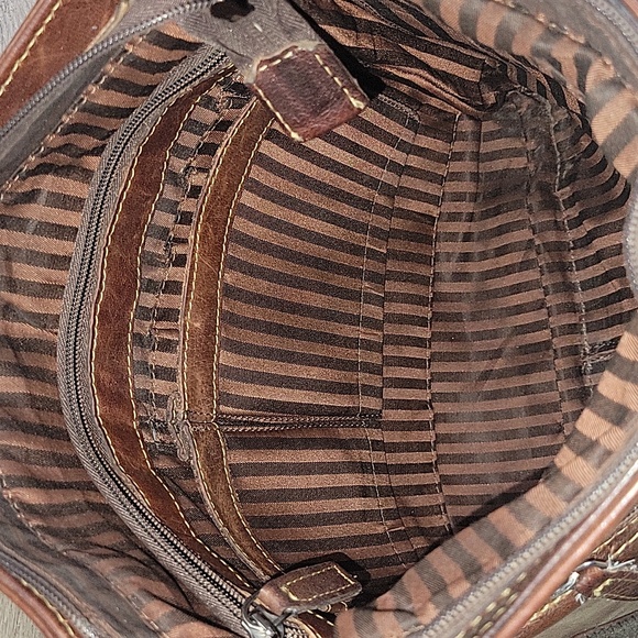 Jack George The Voyager Brown Crossbody Shoulder Bag - Picture 10 of 15